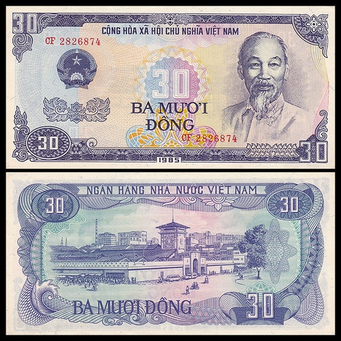 30 đồng Việt Nam 1985