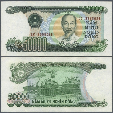 50000 đồng Việt Nam 1994 cotton