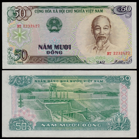 50 đồng Việt Nam 1985 mẫu 2