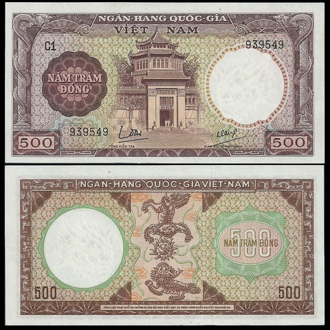 500 đồng VNCH 1964