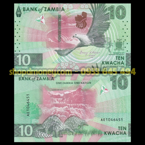 10 kwacha Zambia 2025