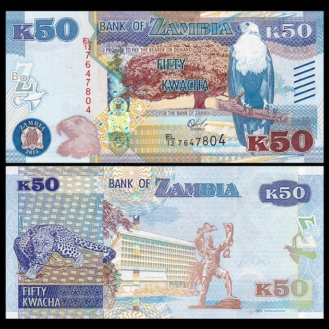 50 kwacha Zambia 2015