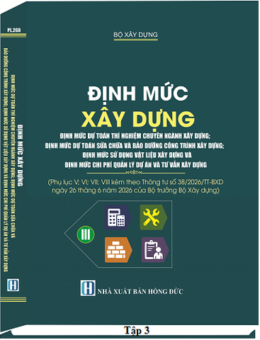 Sách Định Mức Xây Dựng Năm 2026