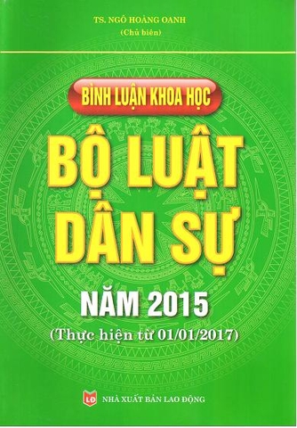 bình luận khoa học bộ luật dân sự năm 2015