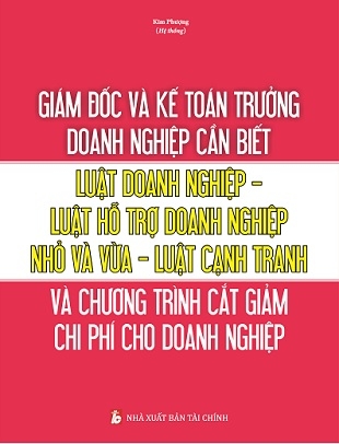 Sách Giám Đốc Và Kế Toán Trưởng Cần Biết - Luật Doanh Nghiệp - Luật Hỗ Trợ Doanh Nghiệp Nhỏ Và Vừa - Luật Cạnh Tranh Và Chương Trình Cắt Giảm Chi Phí Cho Doanh Nghiệp