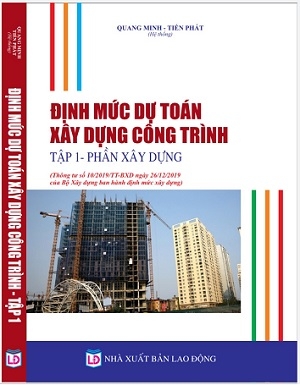 SÁCH ĐỊNH MỨC DỰ TOÁN XÂY DỰNG CÔNG TRÌNH NĂM 2020