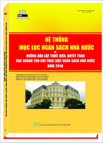 hệ thống mục lục ngân sách nhà nước năm 2016