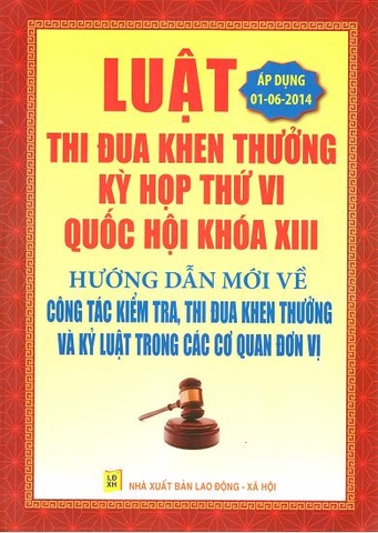 luật thi đua khen thưởng & hướng dẫn mới về công tác thi đua khen thưởng