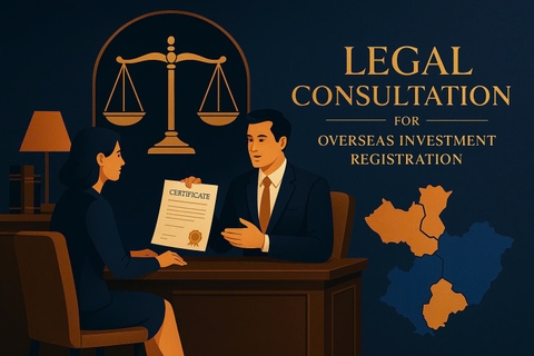 TƯ VẤN PHÁP LÝ VỀ VIỆC XIN CẤP GIẤY CHỨNG NHẬN ĐĂNG KÝ ĐẦU TƯ RA NƯỚC NGOÀI