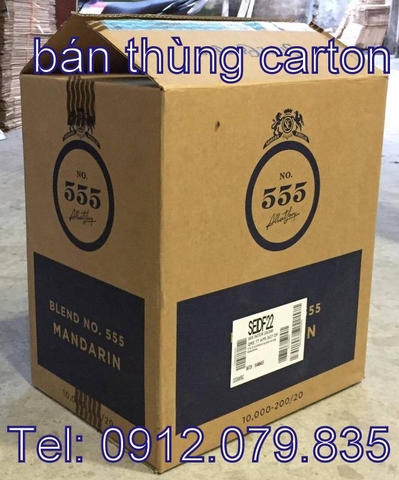 Mua thùng carton cũ ở đâu?