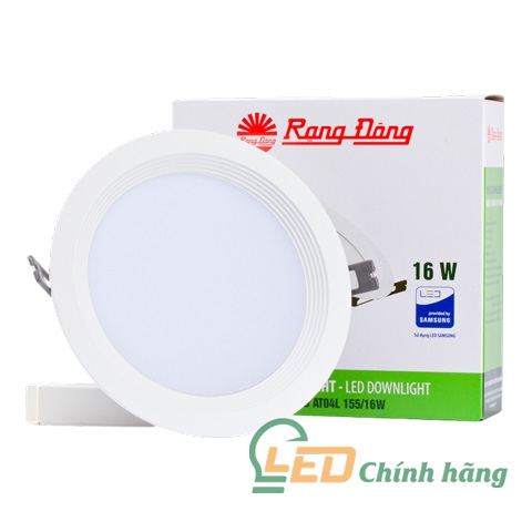 Đèn LED Âm Trần Downlight Rạng Đông 16W AT04 155/16W