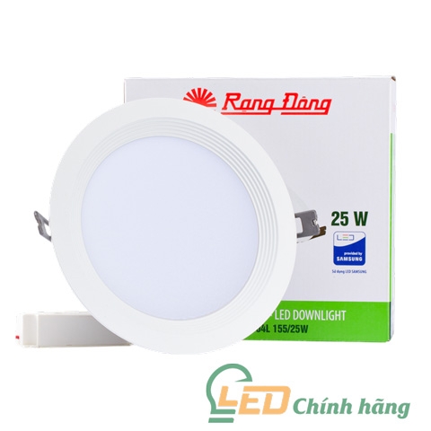 Đèn LED Âm Trần Downlight Rạng Đông 25W AT04 155/25W