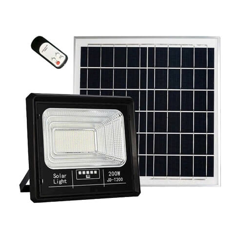 Đèn Pha Năng Lượng Mặt Trời 200W Jindian JD-T200