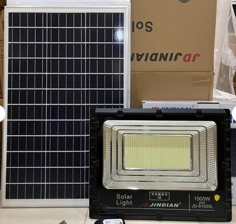 Đèn pha năng lượng mặt trời 1000W JinDian JD-81000L