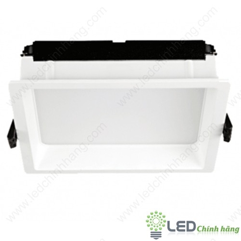 Đèn LED âm trần Paragon mẫu vuông, mặt lõm.
