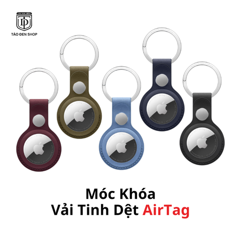 Móc Khóa Vải Tinh Dệt AirTag