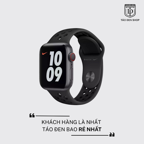 Apple Watch Ironstone Black Nike Sport band 38/40/41mm - Dây Đeo