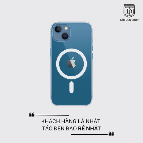 Ốp lưng iPhone 13 Clear Case with MagSafe Chính Hãng