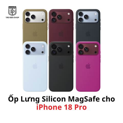 Ốp Lưng Silicon MagSafe cho iPhone 18 Pro