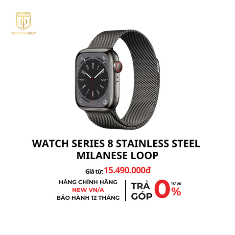 Watch 8 Stainless Steel Milanese Loop