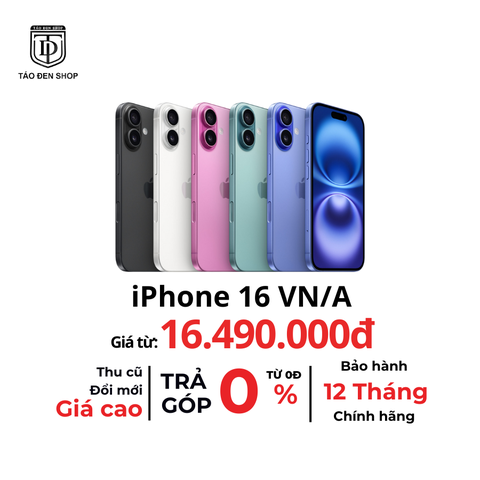 iPhone 16 Chính Hãng VN/A