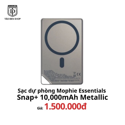 Pin sạc dự phòng Mophie Essential Snap Metallic 10000 mAh