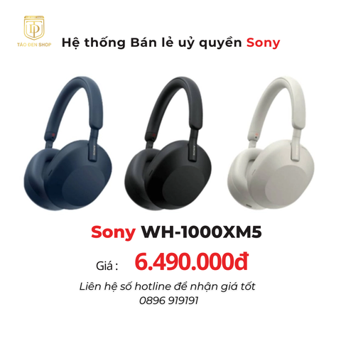 Tai nghe Sony WH-1000XM5 - Chính Hãng