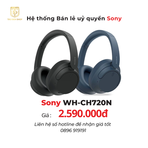 Tai nghe Sony WH-CH720N - Chính Hãng