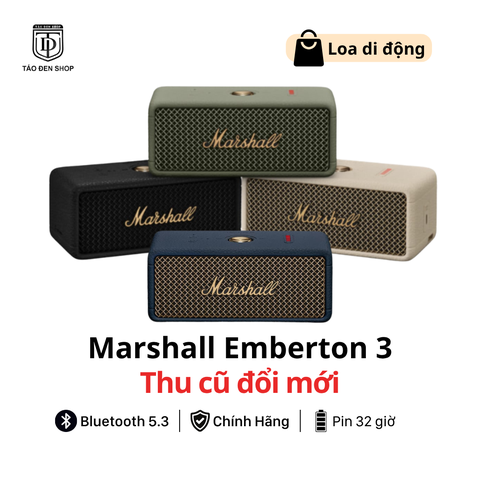 Thu cũ đổi mới loa Marshall Emberton 3