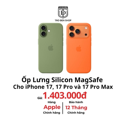Ốp Lưng Silicon MagSafe cho iPhone 17