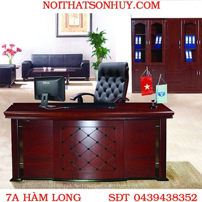 DT2010H25 Bàn lãnh đạo cao cấp nội thất Hòa Phát