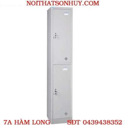 TU982 Tủ Locker sắt 2 khoang cánh mở nội thất Hoà Phát