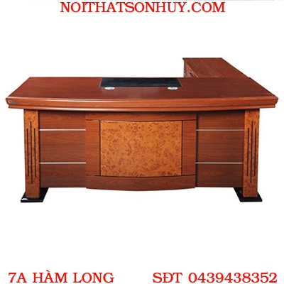 DT2010H35 Bàn lãnh đạo cao cấp sơn PU nội thất Hoà Phát