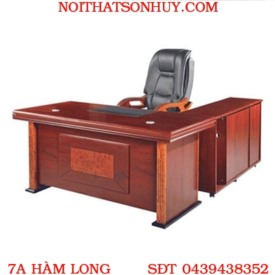 DT1890H37 Bàn lãnh đạo cao cấp sơn PU nội thất Hoà Phát