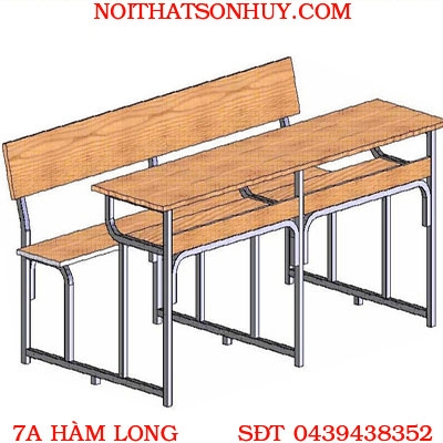 BSV-02-05 bàn sinh viên nội thất xuân hoà CI