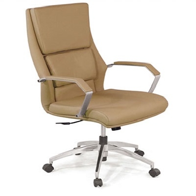GX202.1-HK Ghế xoay lãnh đạo lưng liên bọc da pu nội thất 190