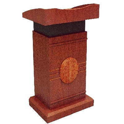 LT04 Bục phát biểu gỗ sơn PU nội thất Hòa Phát
