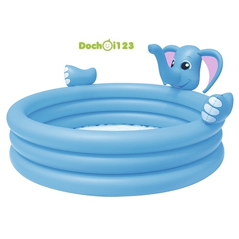 Bể phao 3 tầng hình voi ( Có vòi phun nước ) 53048