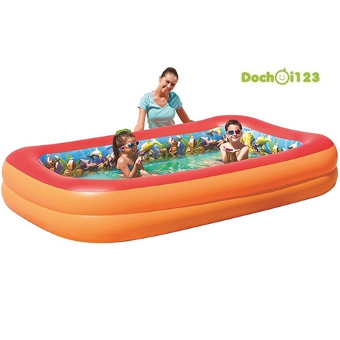 Bể phao 3D hình chữ nhật