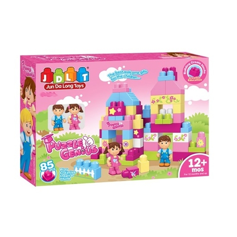 Bộ xếp hình lắp ghép nhà trẻ ( 6021)