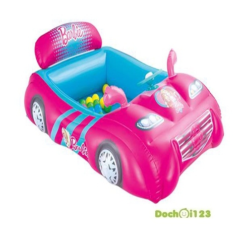 Đồ chơi ô tô bơm hơi công chúa Barbie 93207