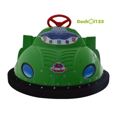 Xe điện đụng hình đĩa bay UFO ( Green)
