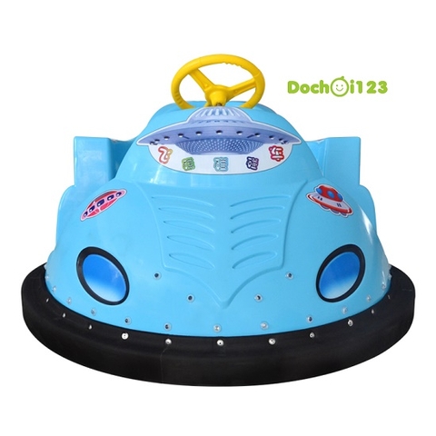 Xe điện đụng hình đĩa bay UFO ( Green )