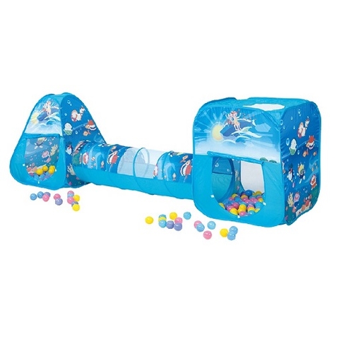 Lều bóng của bé liên hoàn 2 ống chui ( CBH-06)