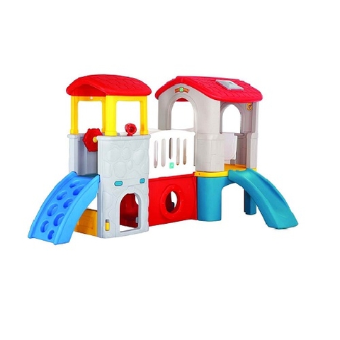 Bộ nhà leo cầu trượt 2 khối ( LA-06 )