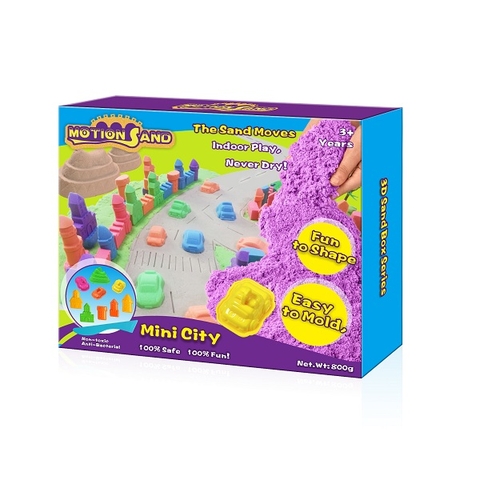 Bộ chơi cát tạo hình mô hình thành phố nhỏ (MS-17)