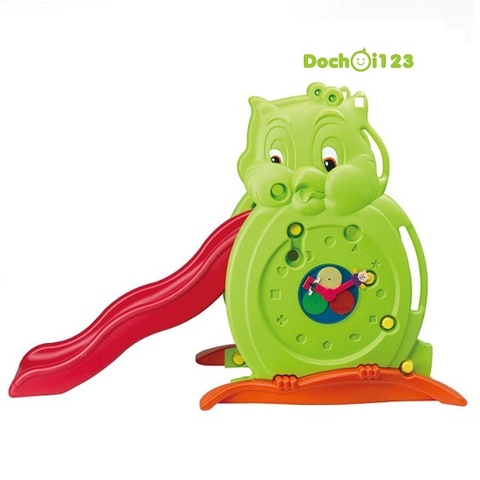 Cầu trượt chim cú mèo có rổ bóng (SL-04L)