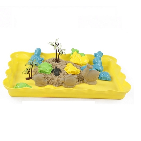 Khay nhựa chơi cát ( M006P-Yellow)