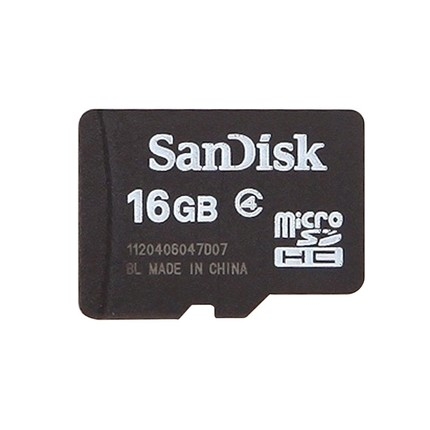 Thẻ nhớ MicroSD 16GB Sandisk Class 4