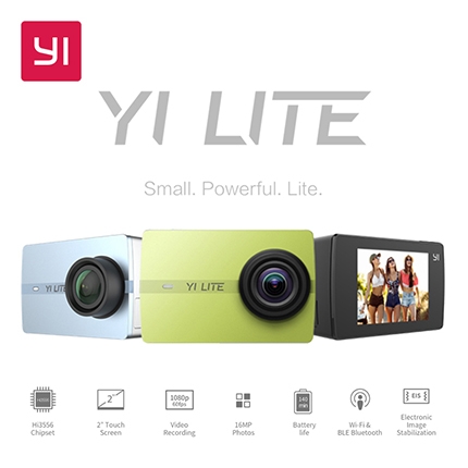 Camera Hành Động Xiaomi Yi Lite 16MP Real 4K Sports Camera